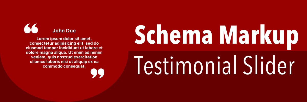 Schema Markup Testimonial Slider CDN Support